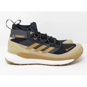 [Sz 11.5] Adidas Terrex Free Goretex Hiker Core Black Mesa GW8697 Men's